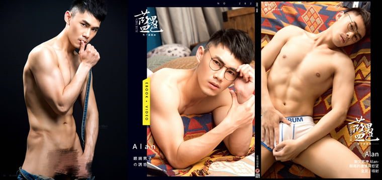 蓝男色 BlueMen No.282 眼底的激情与慾望 Alan——万客写真+视频