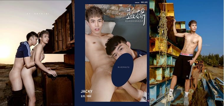 蓝摄 BluePhoto No.185 色色小情侣-JACKY & 凯凯——万客写真+视频