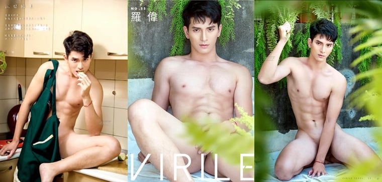 VIRILE SEXY+ NO.55 浓颜系男子 罗伟——万客写真+视频