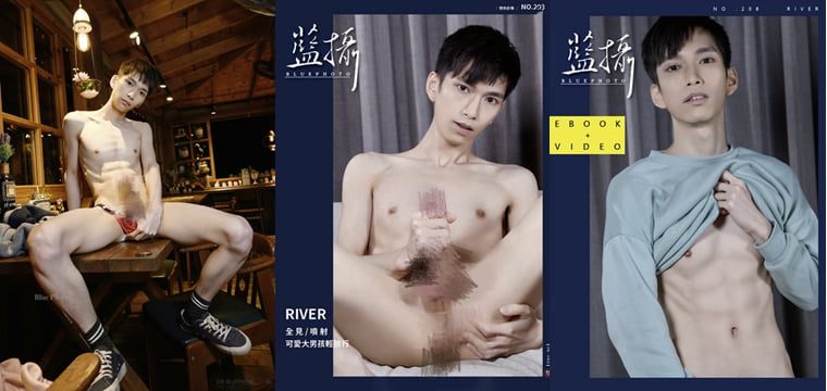 蓝摄 BluePhoto No.208 可爱大男孩轻旅行 RIVER——万客写真+视频