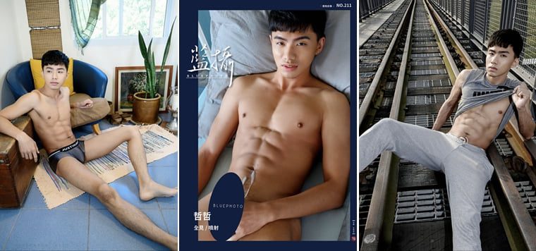 BluePhoto No.211 นักเรียนชายนักกีฬา Zhezhe - Wanke Photo + Video