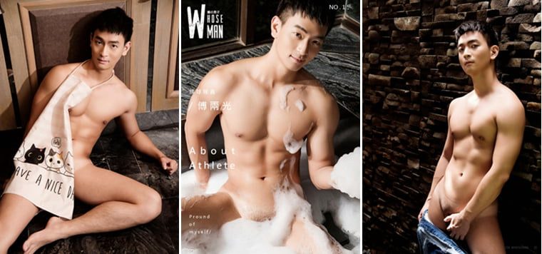 WhoseMan No.158 排球队男神 傅两光——万客写真+视频